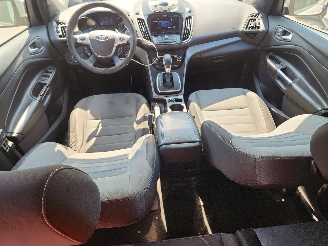 2013 Ford Escape Se White vin: 1FMCU0GX5DUB84074