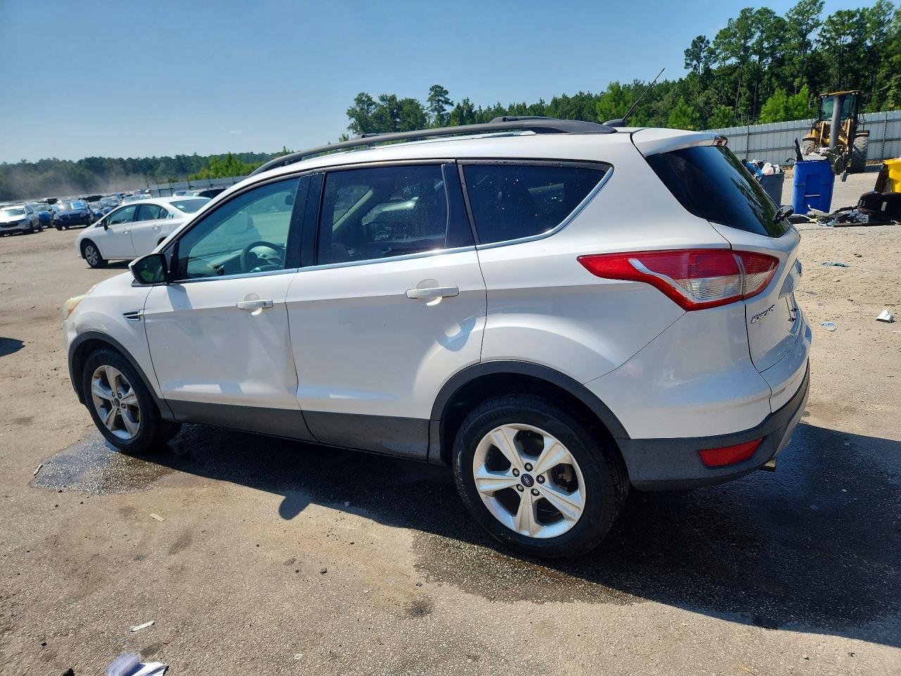2013 Ford Escape Se White vin: 1FMCU0GX5DUB84074