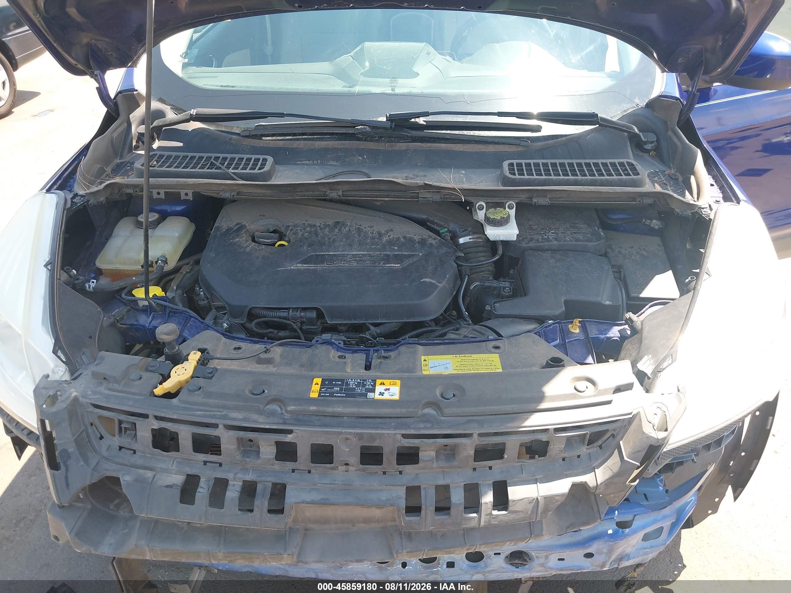2013 Ford Escape Se Blue vin: 1FMCU0GX5DUB96872