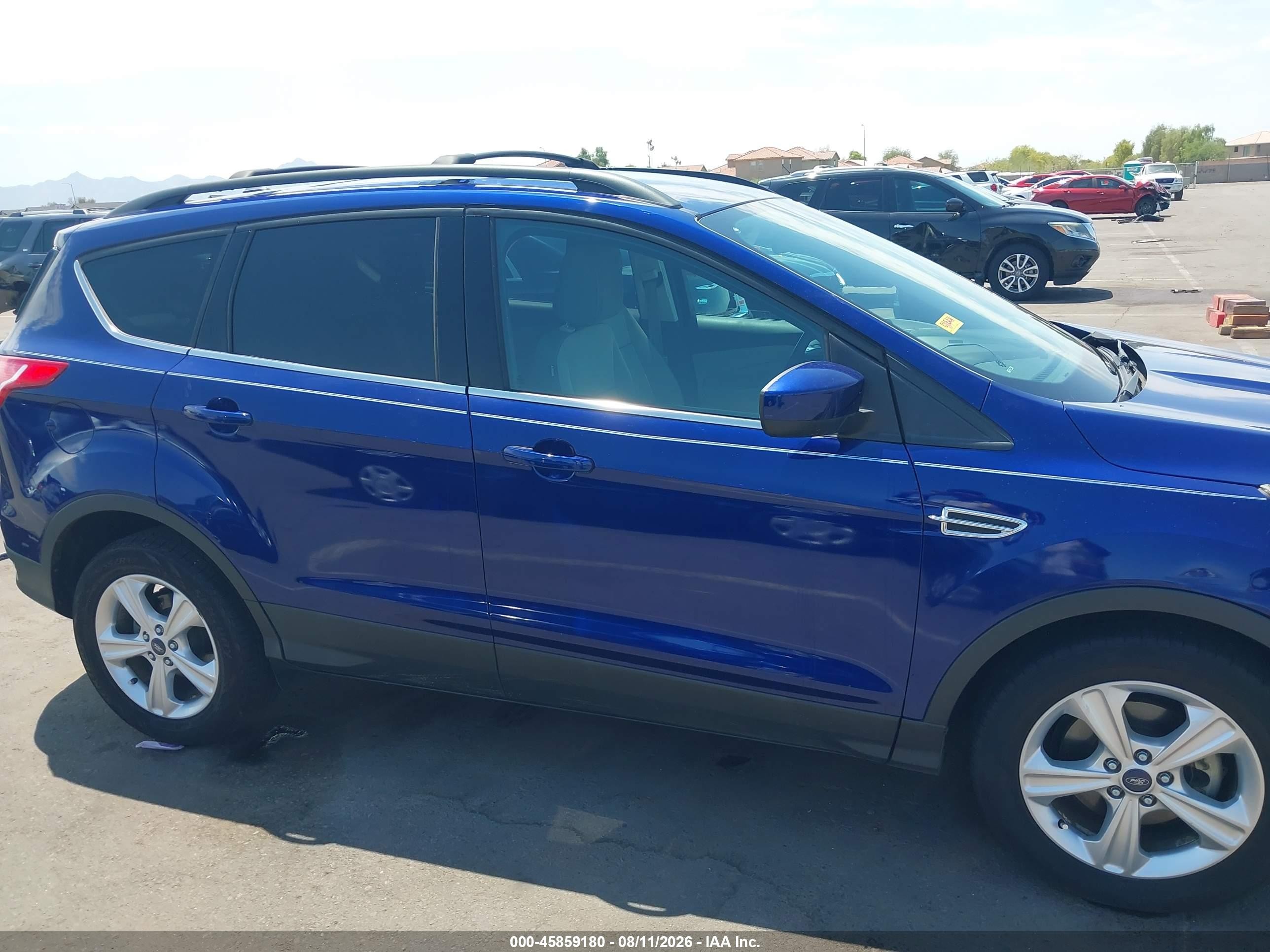 2013 Ford Escape Se Blue vin: 1FMCU0GX5DUB96872
