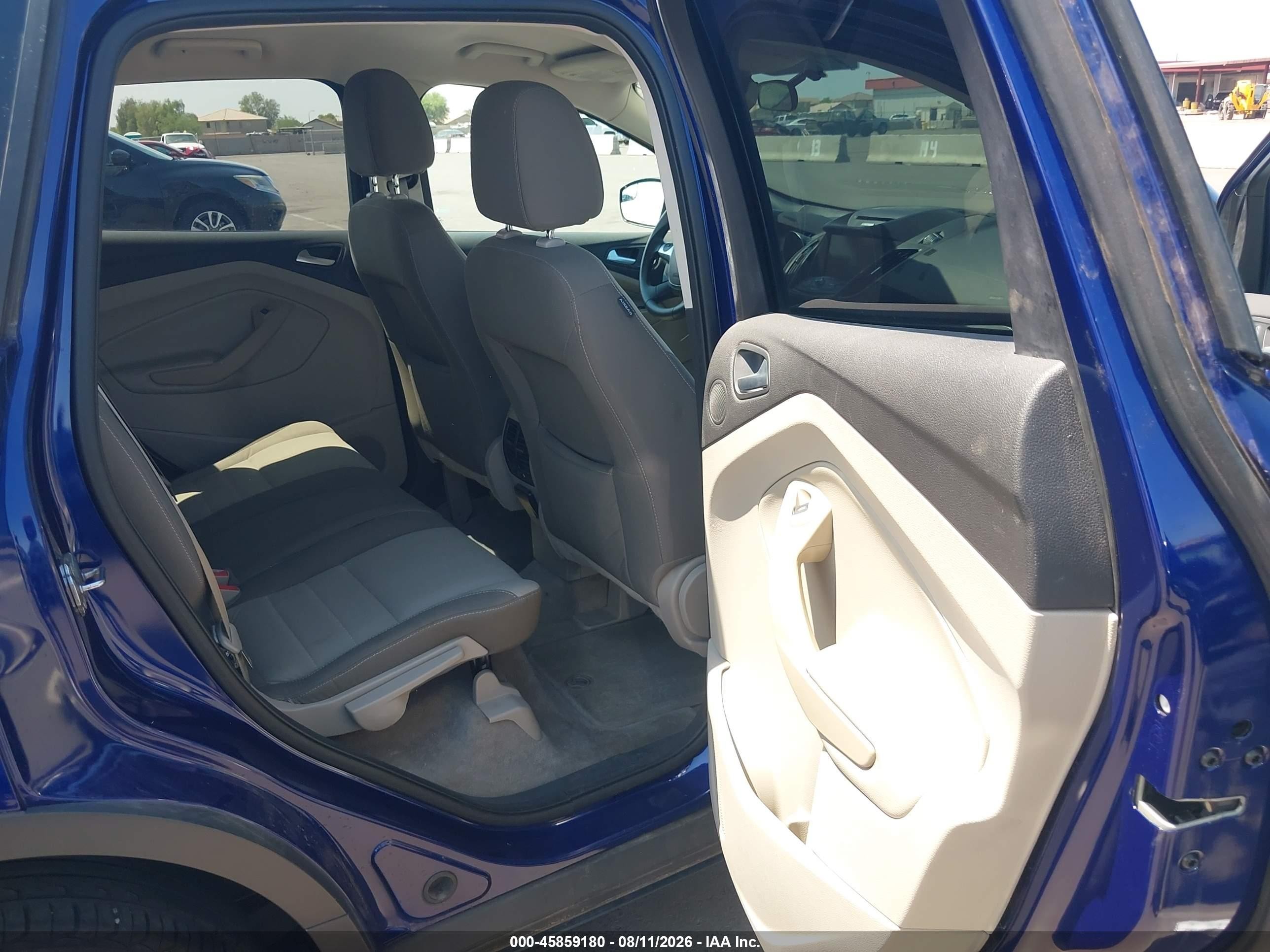 2013 Ford Escape Se Blue vin: 1FMCU0GX5DUB96872
