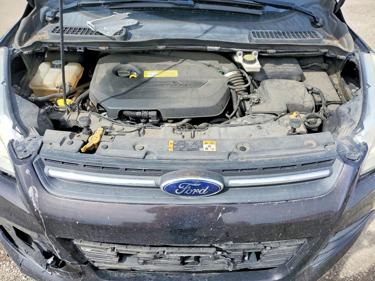 2013 Ford Escape Se Black vin: 1FMCU0GX5DUC00015