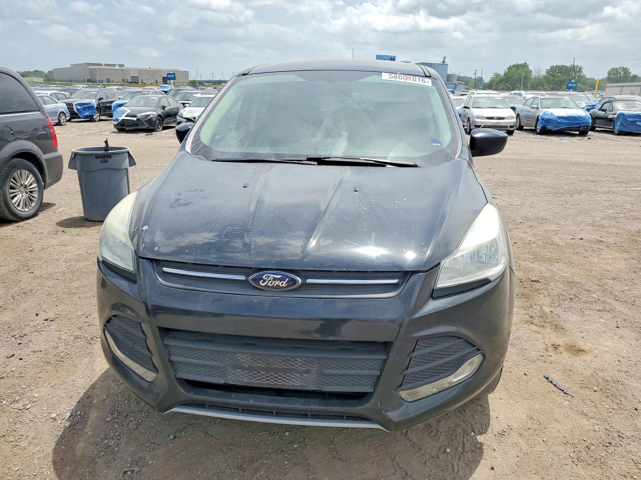2013 Ford Escape Se Черный vin: 1FMCU0GX5DUC42832