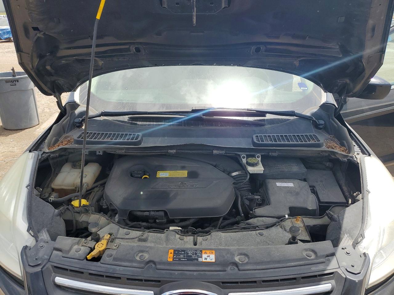 2013 Ford Escape Se Черный vin: 1FMCU0GX5DUC42832
