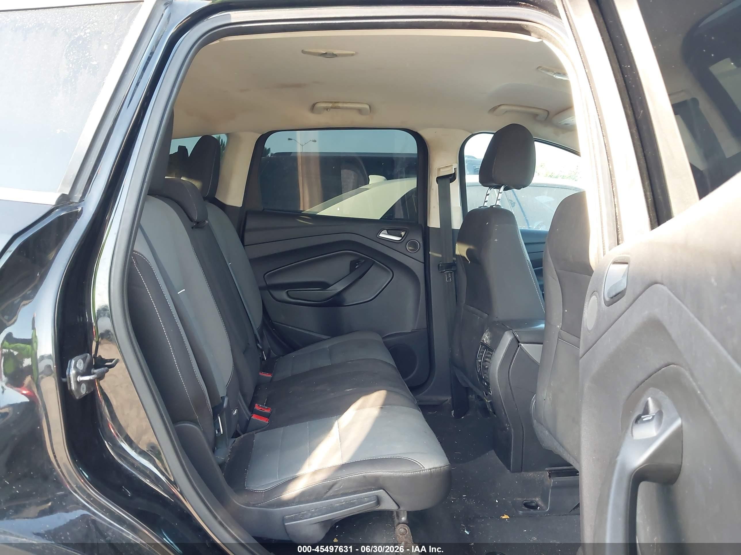 2013 Ford Escape Se Black vin: 1FMCU0GX5DUC54057