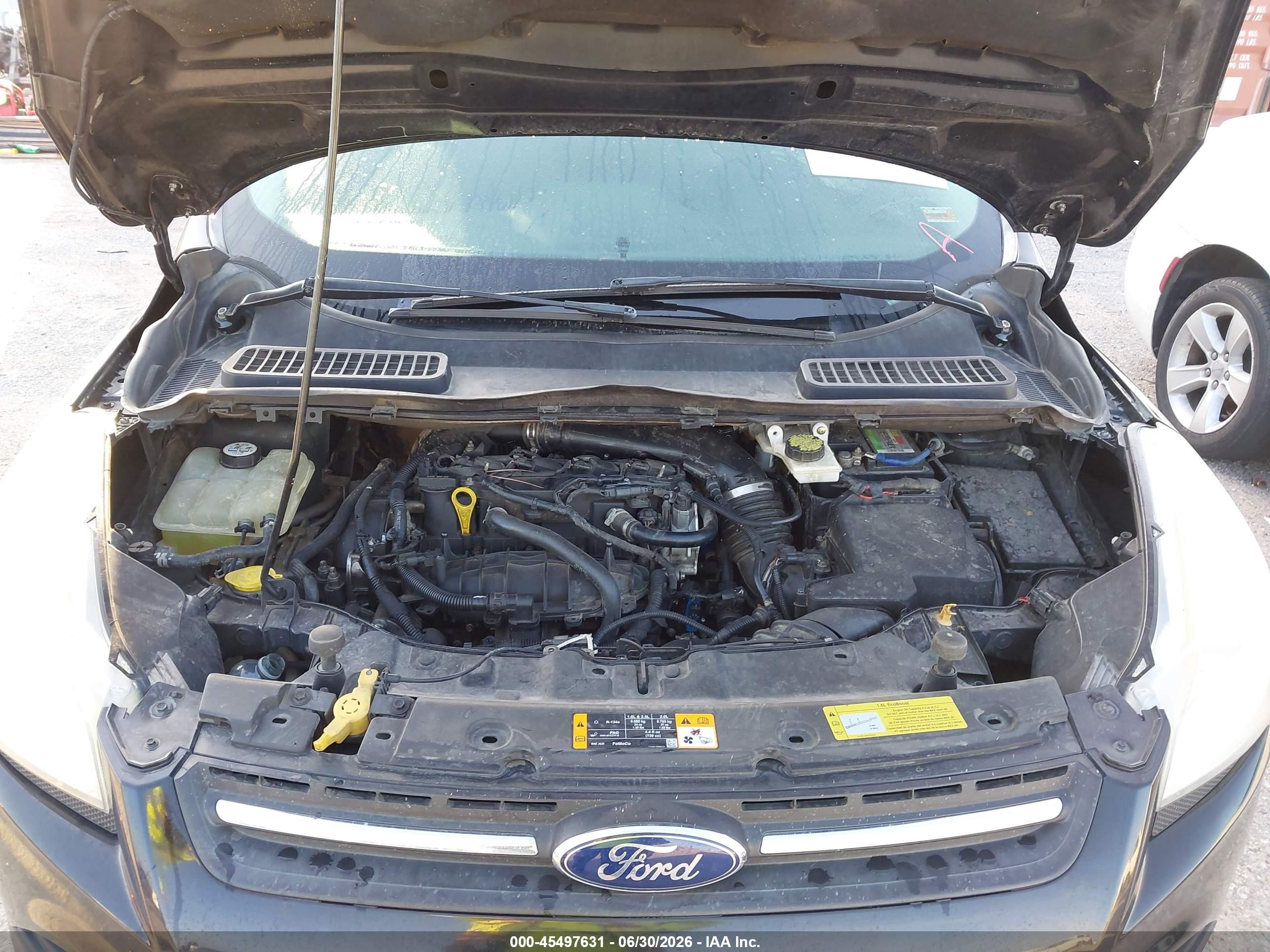 2013 Ford Escape Se Black vin: 1FMCU0GX5DUC54057
