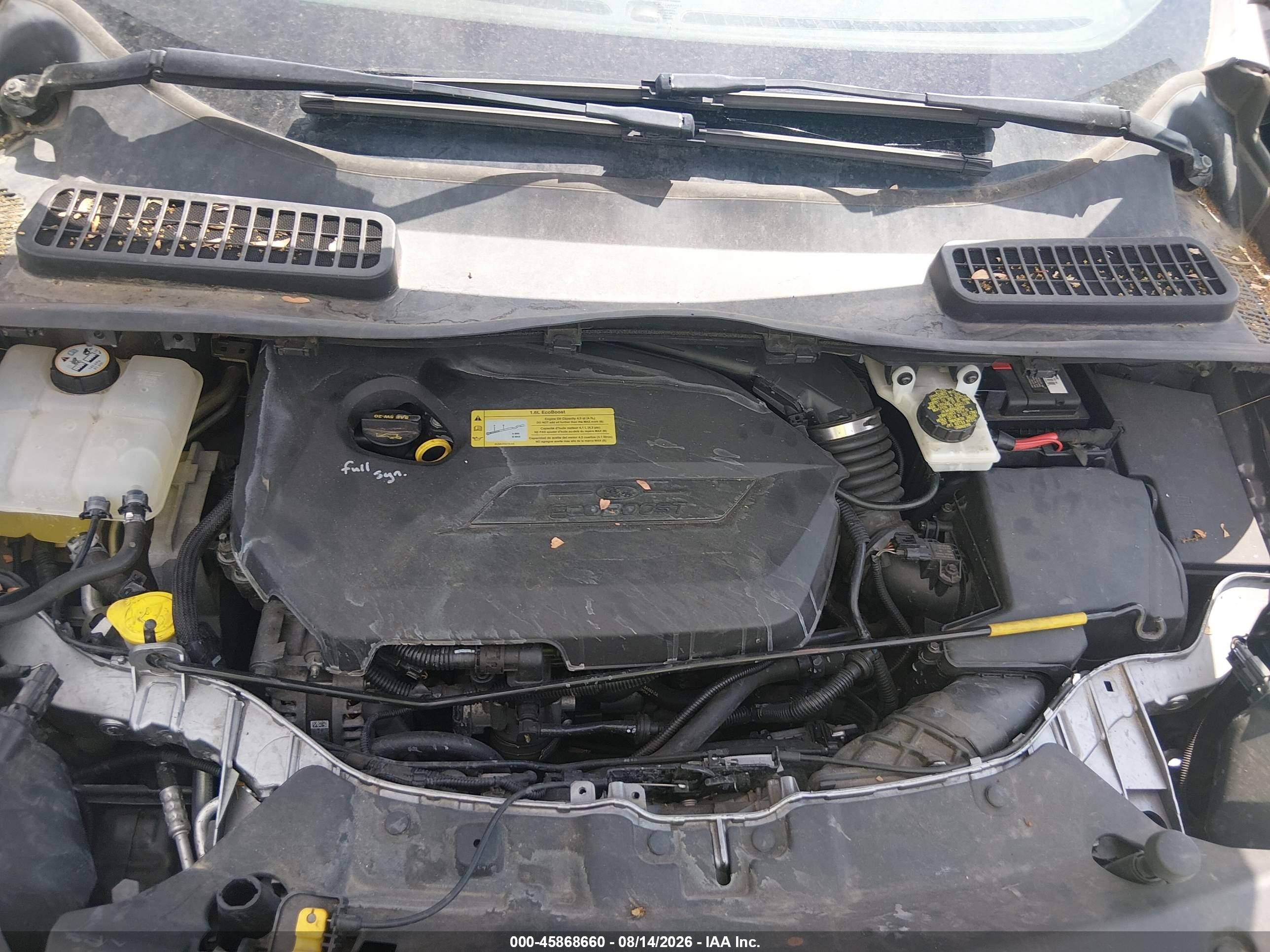 2013 Ford Escape Se Gray vin: 1FMCU0GX5DUC72414