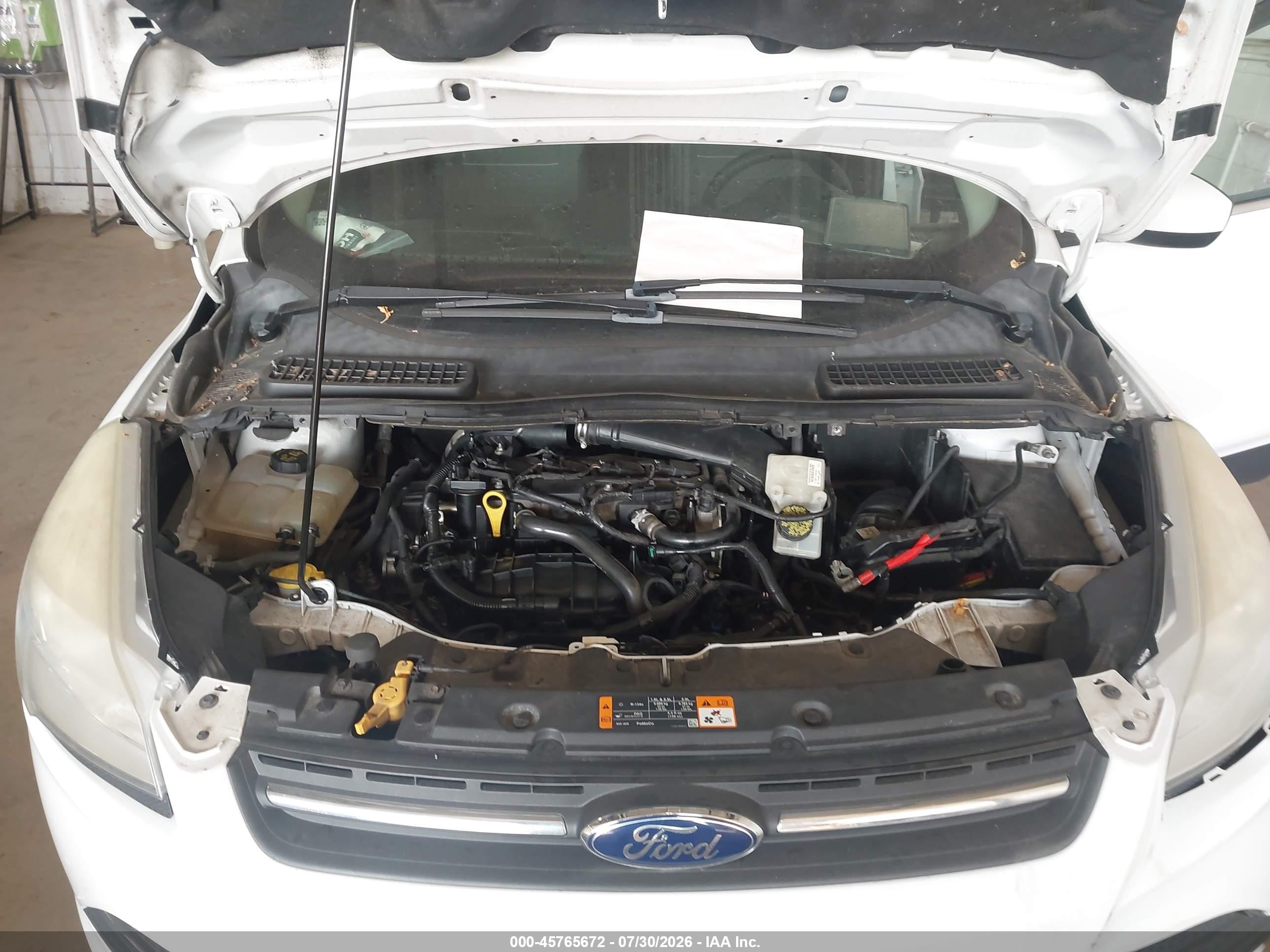 2013 Ford Escape Se Белый vin: 1FMCU0GX5DUC93585