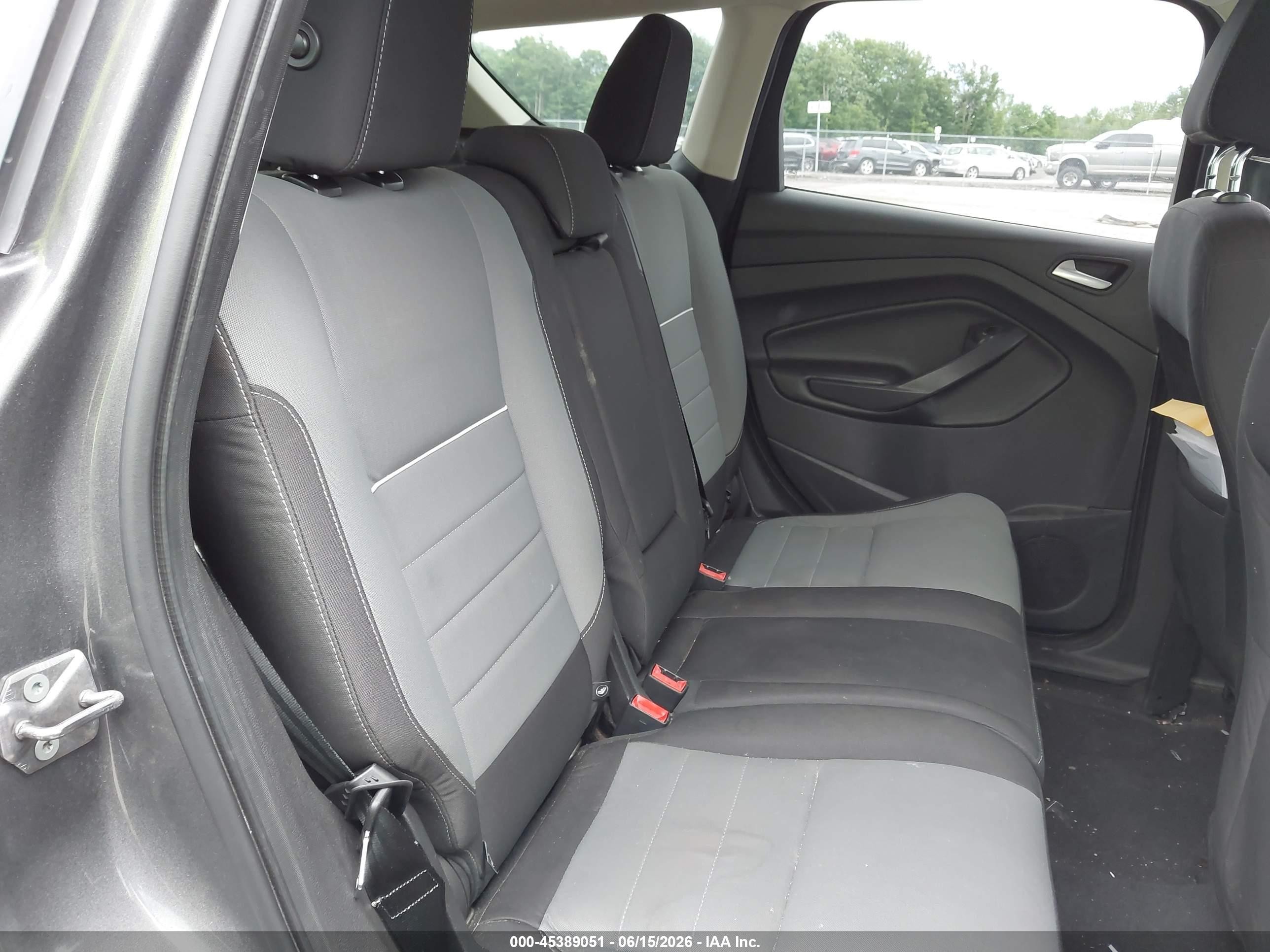 2013 Ford Escape Se Gray vin: 1FMCU0GX5DUD16590