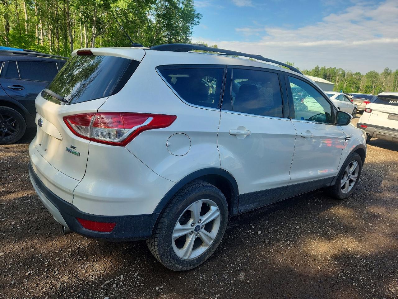 2013 Ford Escape Se Белый vin: 1FMCU0GX5DUD26648
