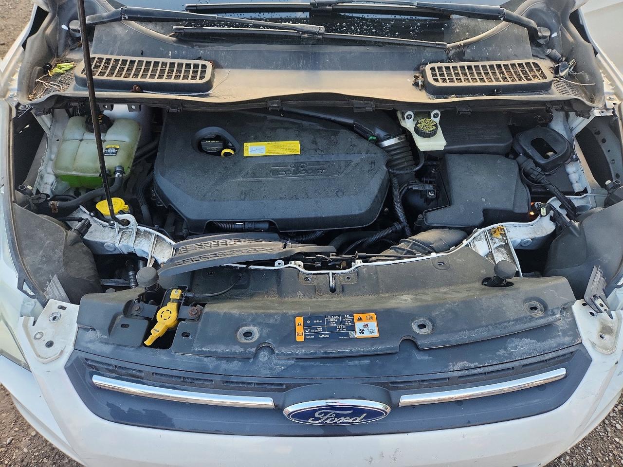 2013 Ford Escape Se Белый vin: 1FMCU0GX5DUD26648