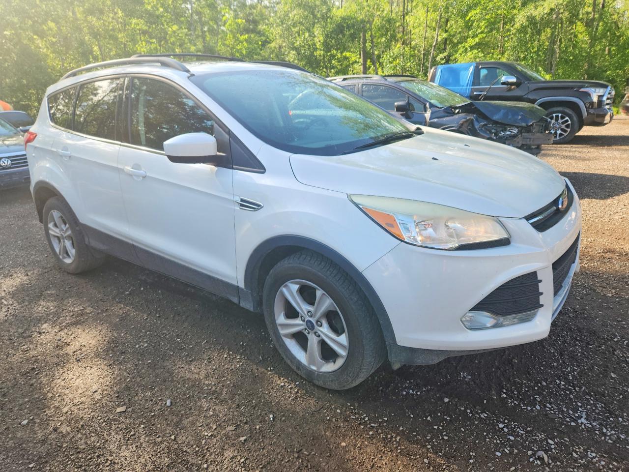 2013 Ford Escape Se Белый vin: 1FMCU0GX5DUD26648