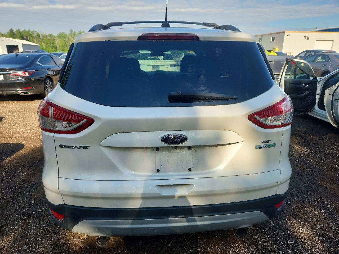 2013 Ford Escape Se Белый vin: 1FMCU0GX5DUD26648
