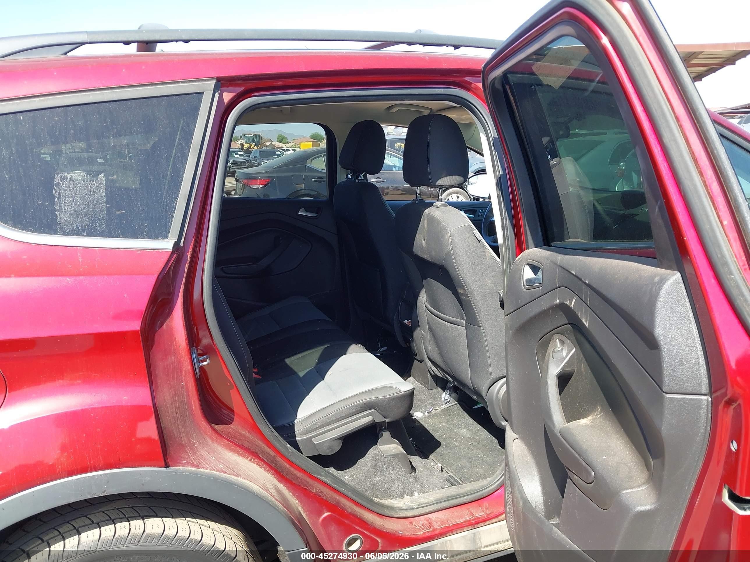 2013 Ford Escape Se Red vin: 1FMCU0GX5DUD33499