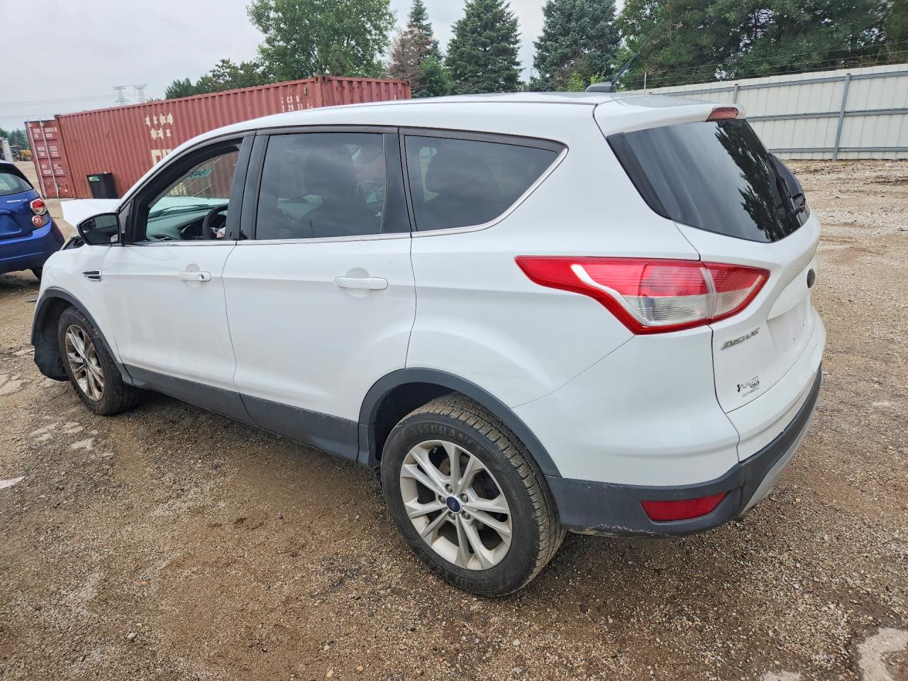 2013 Ford Escape Se White vin: 1FMCU0GX5DUD47659
