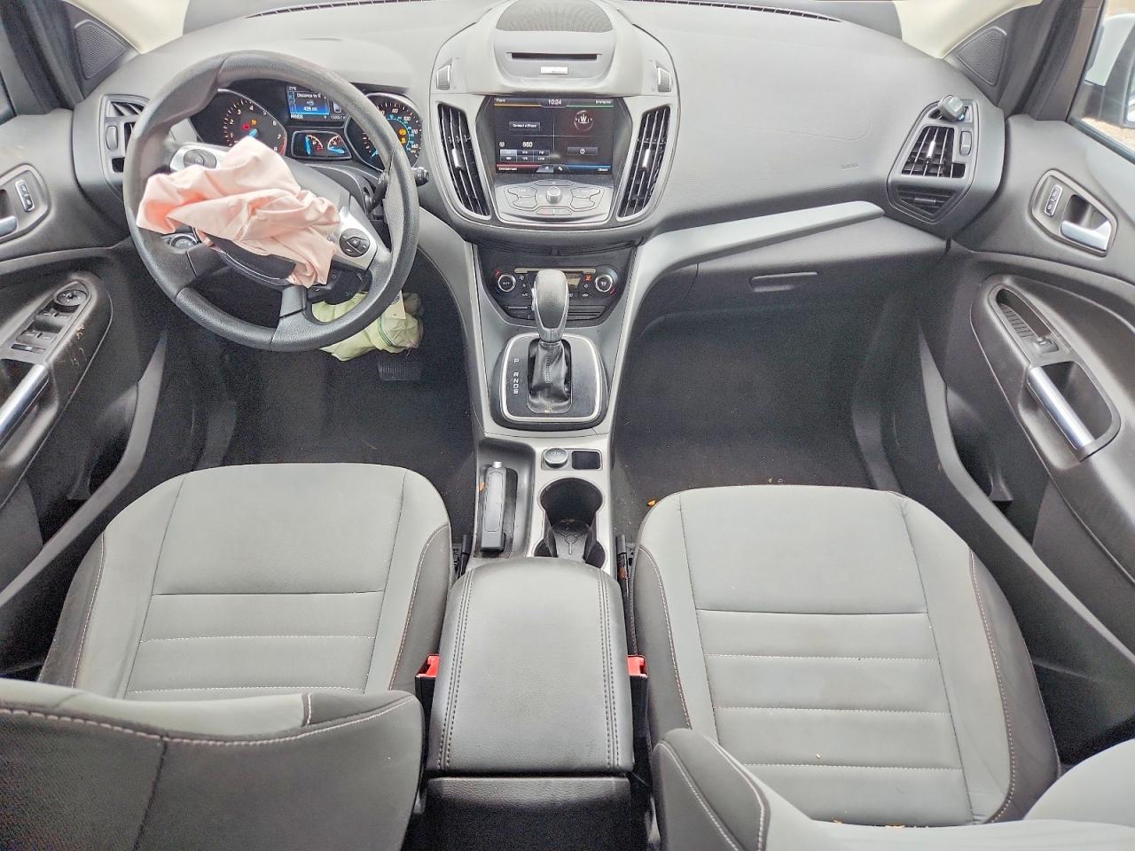 2013 Ford Escape Se White vin: 1FMCU0GX5DUD47659