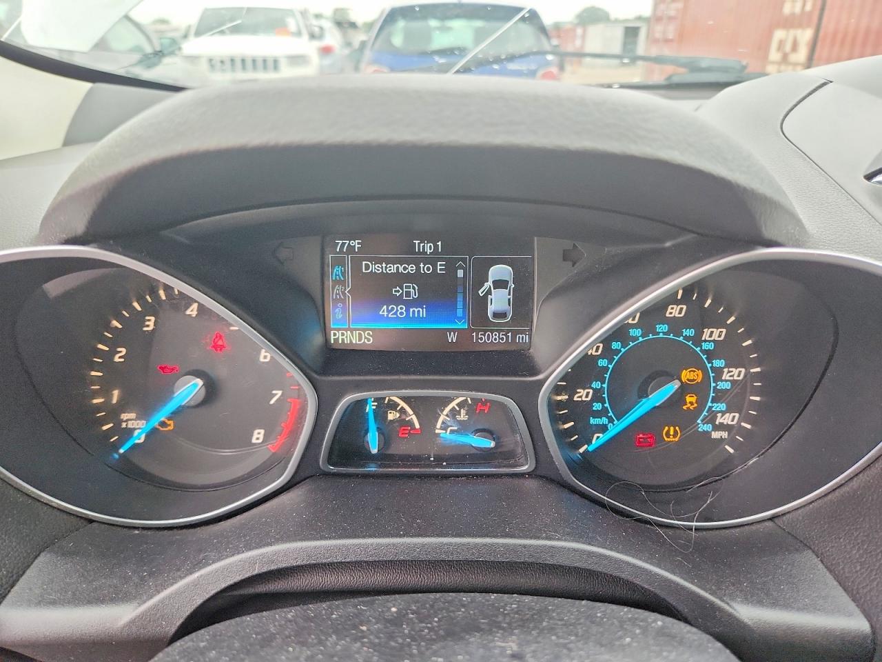 2013 Ford Escape Se White vin: 1FMCU0GX5DUD47659