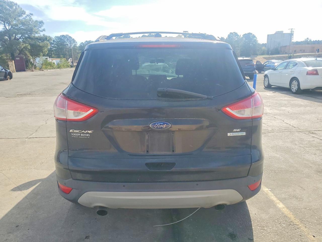 2013 Ford Escape Black vin: 1FMCU0GX5DUD79642