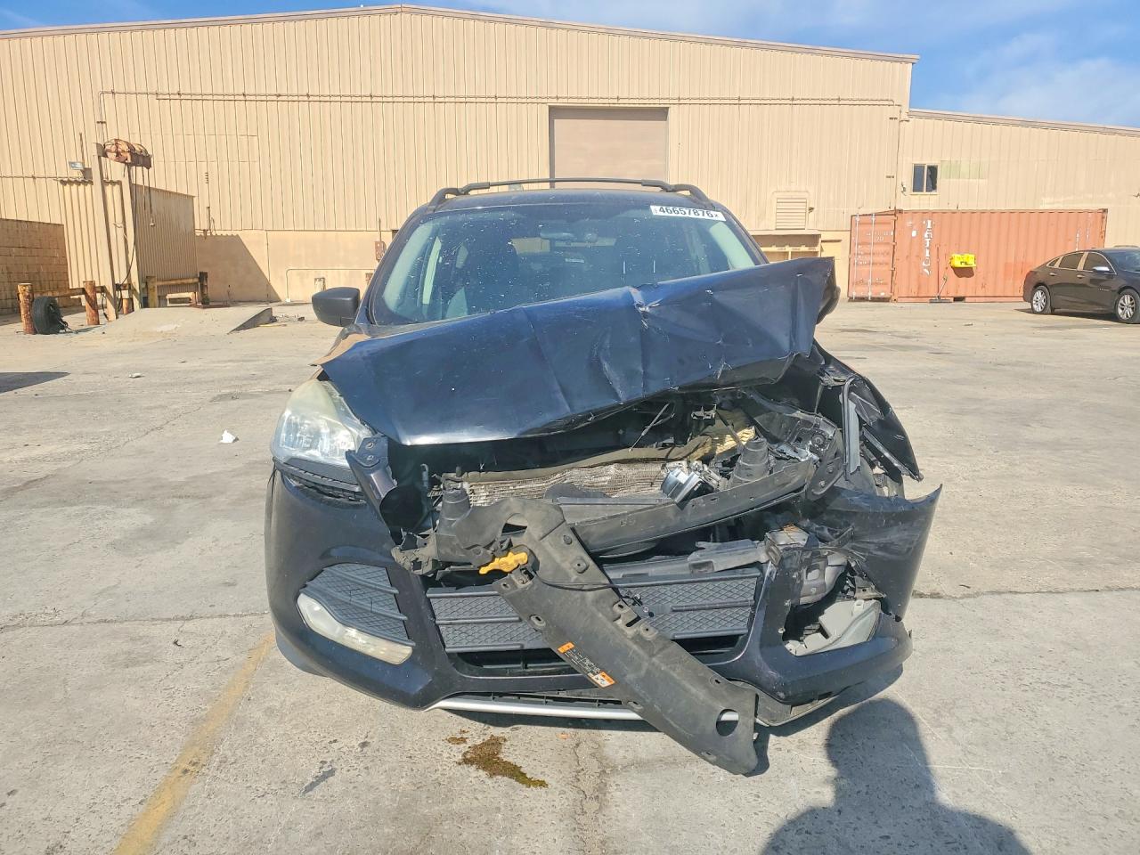 2013 Ford Escape Black vin: 1FMCU0GX5DUD79642