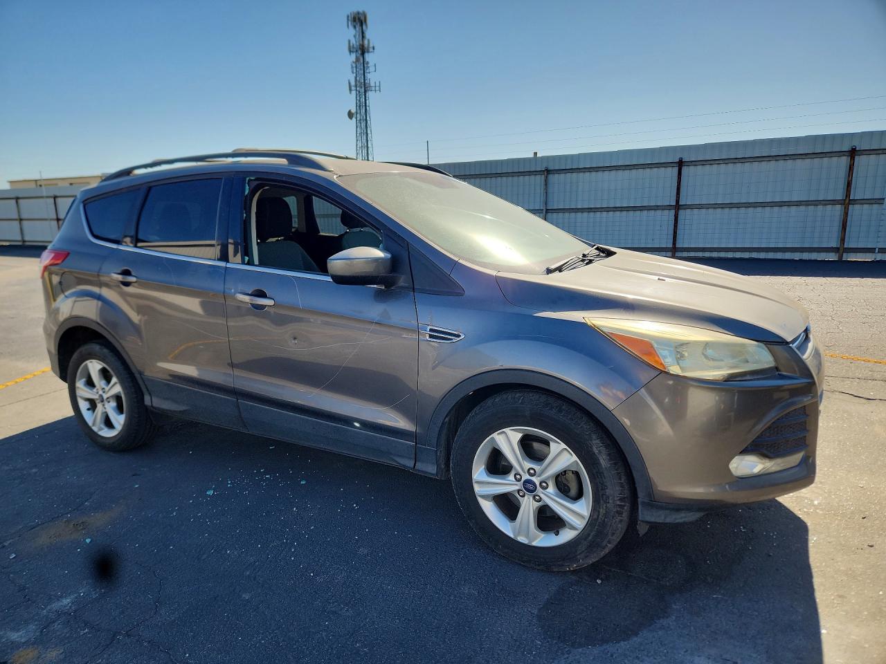 2013 Ford Escape Se Gray vin: 1FMCU0GX5DUD87756