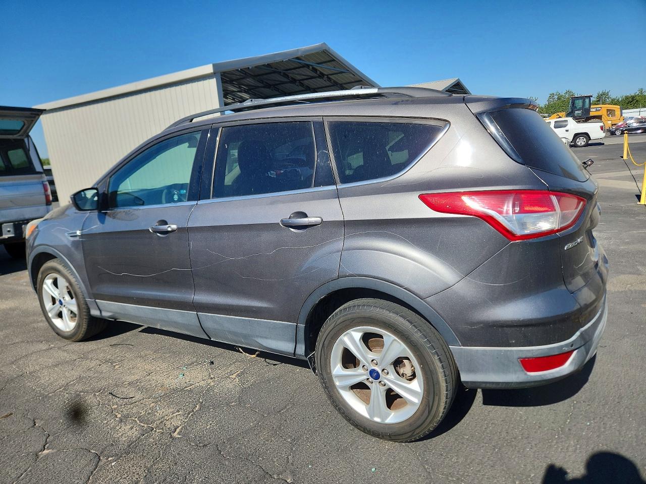 2013 Ford Escape Se Gray vin: 1FMCU0GX5DUD87756