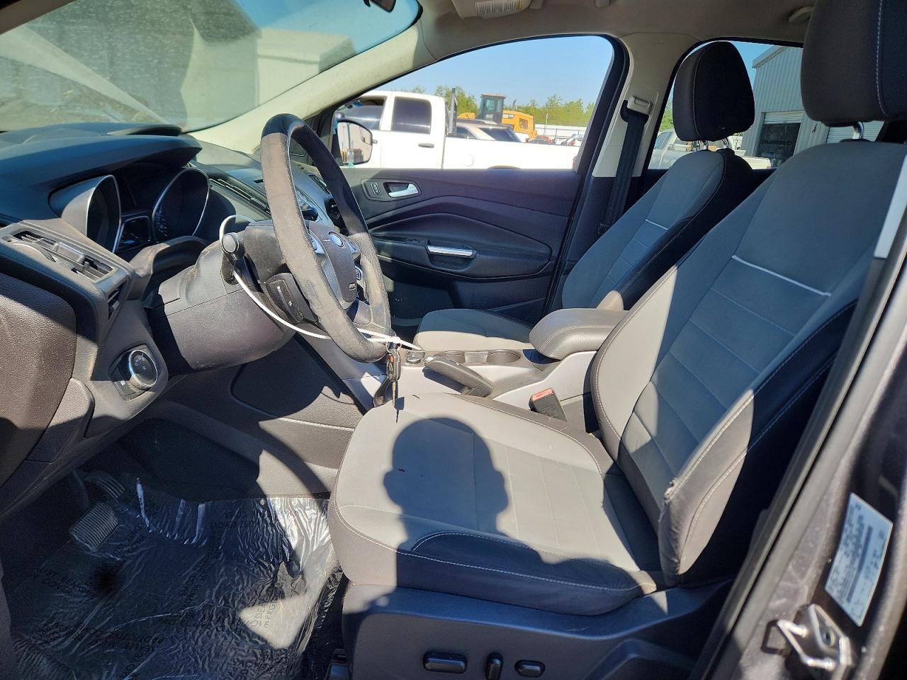 2013 Ford Escape Se Gray vin: 1FMCU0GX5DUD87756