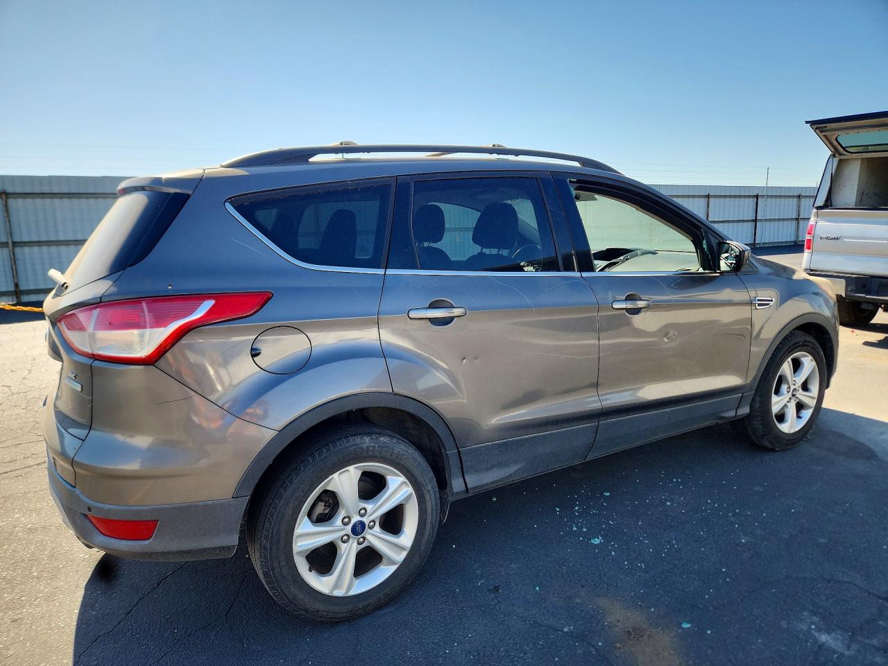 2013 Ford Escape Se Gray vin: 1FMCU0GX5DUD87756