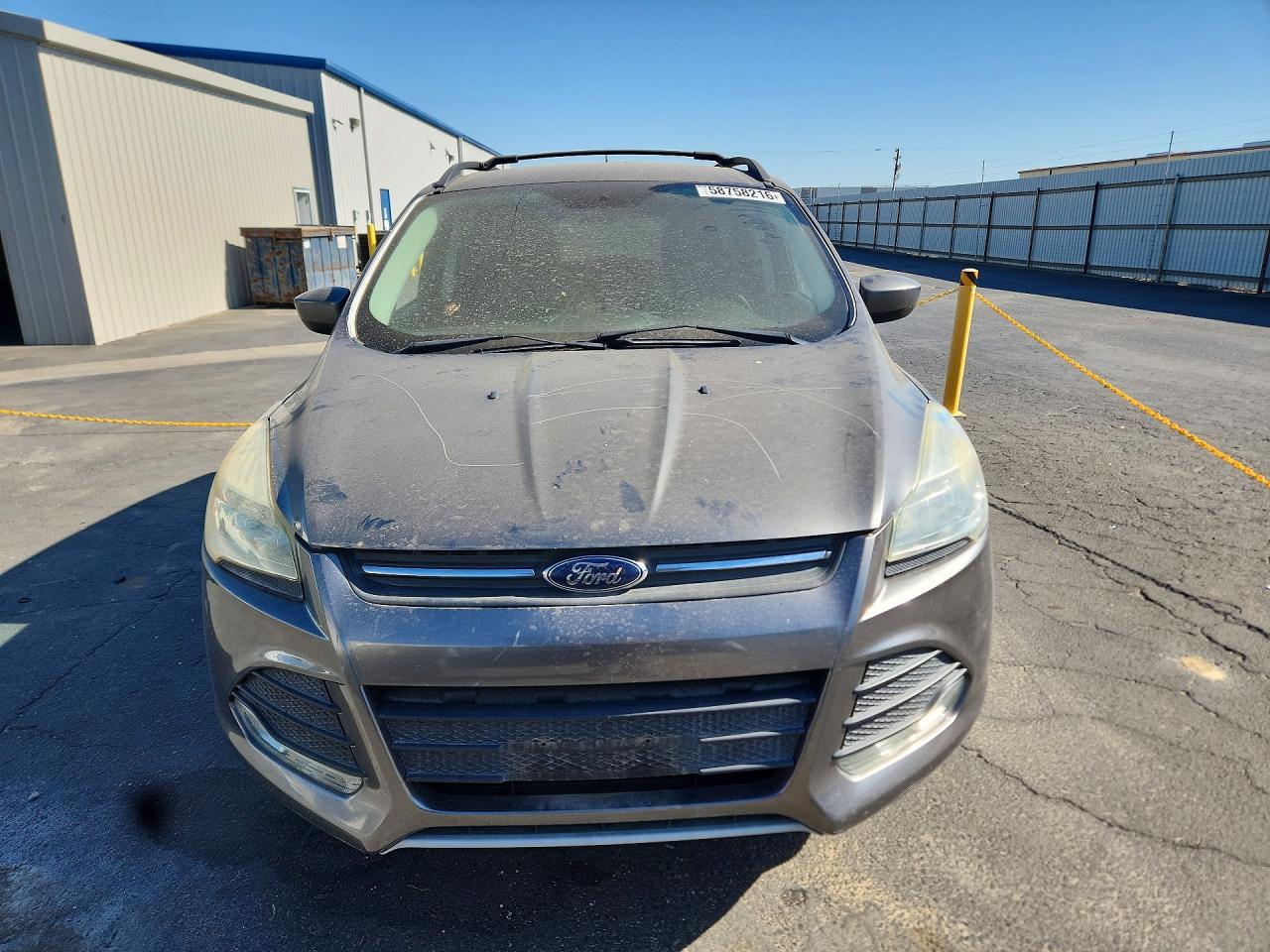 2013 Ford Escape Se Gray vin: 1FMCU0GX5DUD87756