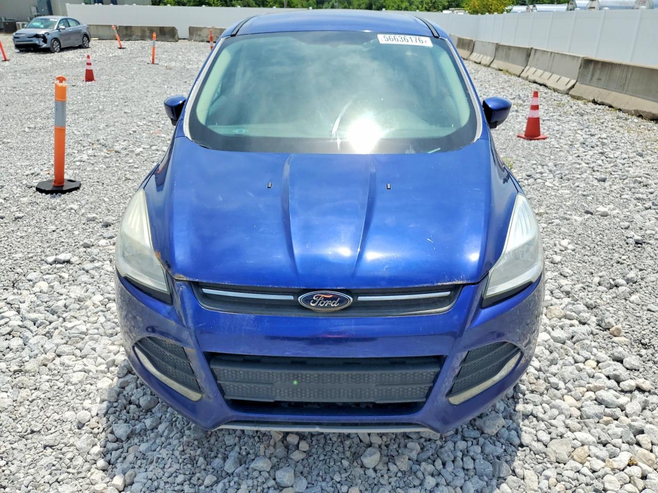 2014 Ford Escape Se Blue vin: 1FMCU0GX5EUA20468