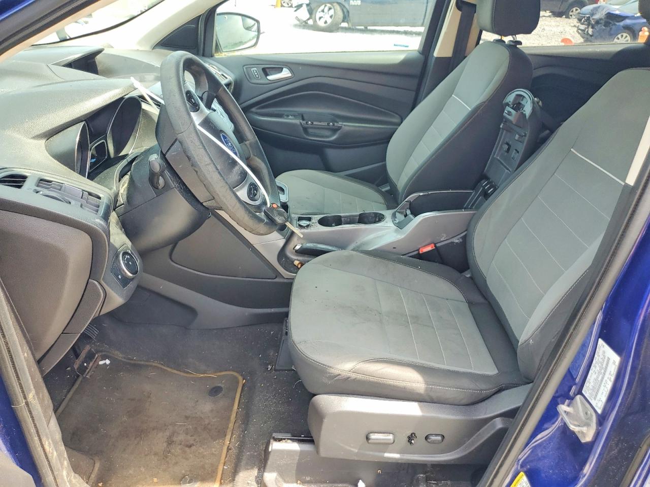 2014 Ford Escape Se Blue vin: 1FMCU0GX5EUA20468