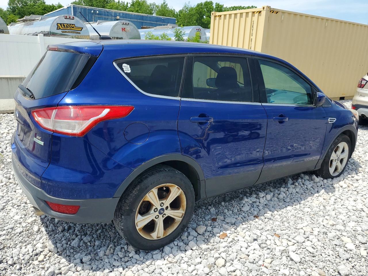 2014 Ford Escape Se Blue vin: 1FMCU0GX5EUA20468