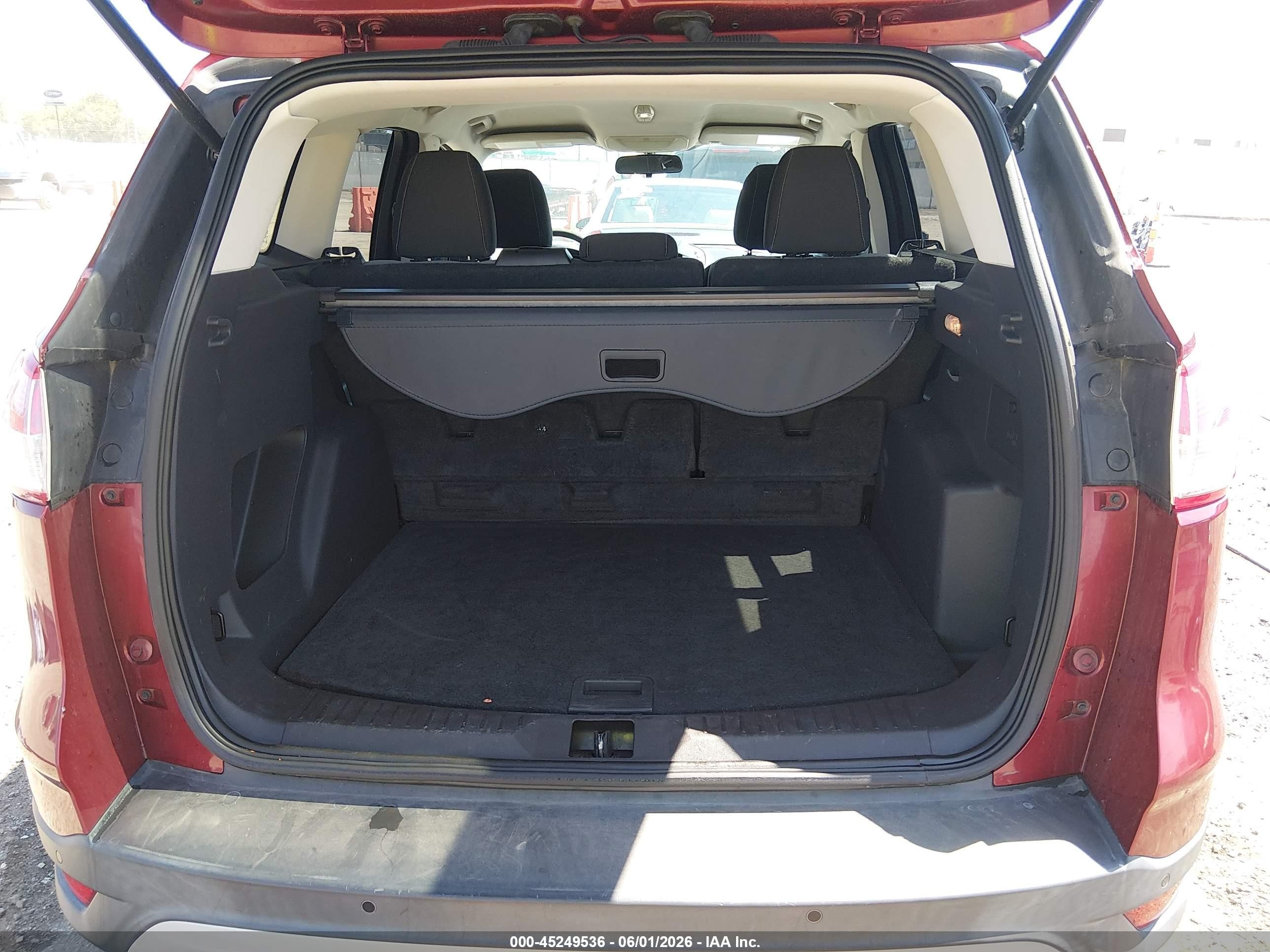 2014 Ford Escape Se Red vin: 1FMCU0GX5EUA27291