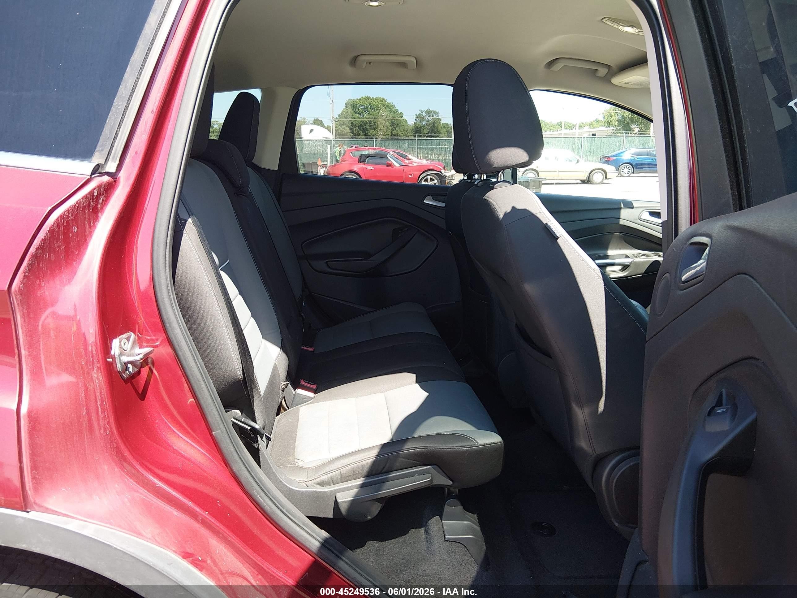 2014 Ford Escape Se Red vin: 1FMCU0GX5EUA27291