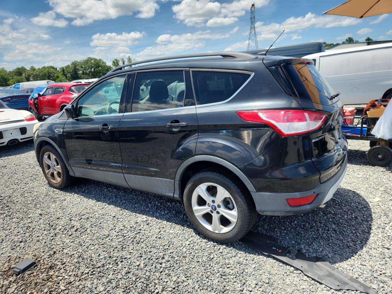 2014 Ford Escape Se Black vin: 1FMCU0GX5EUA28022