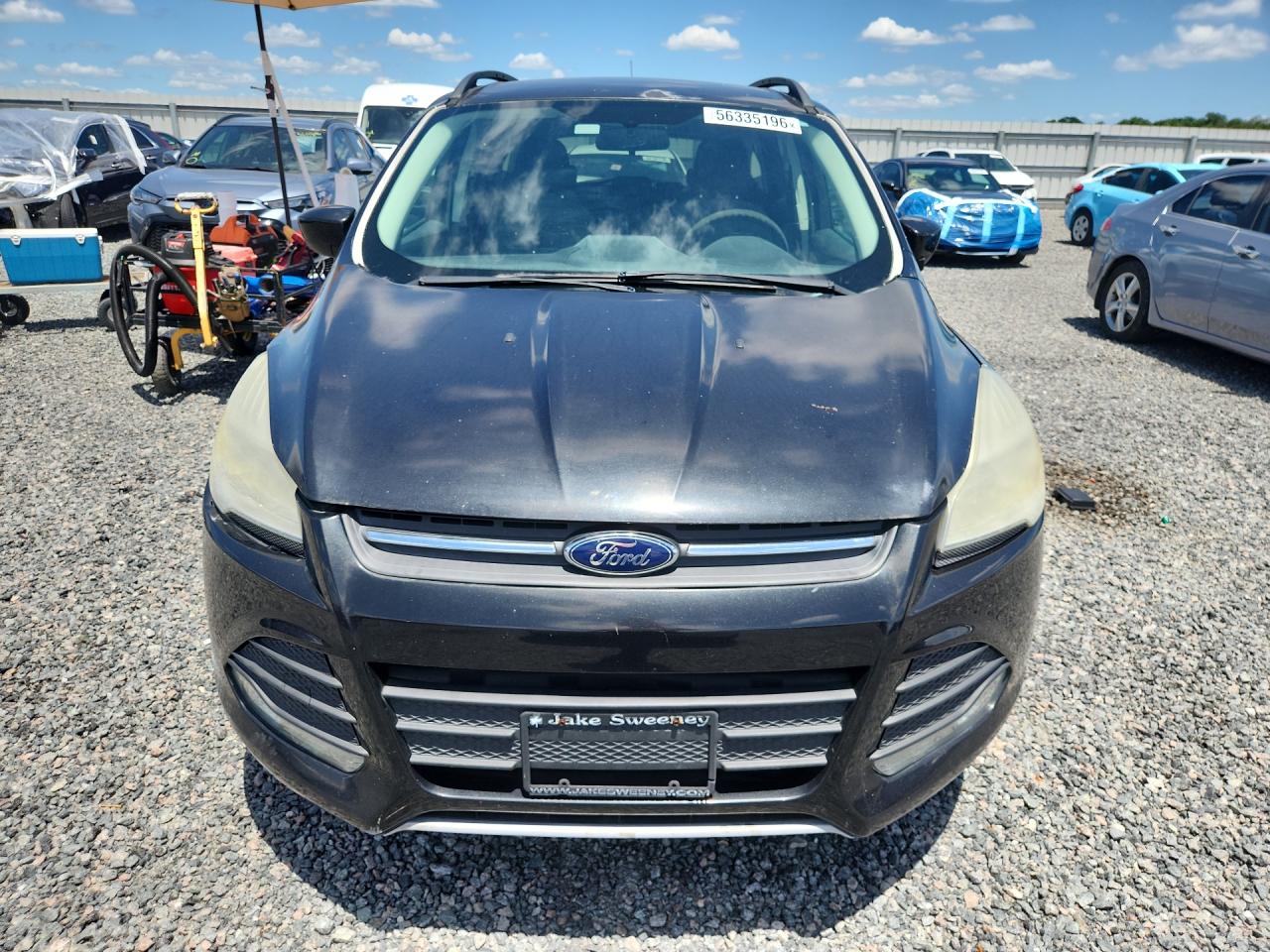2014 Ford Escape Se Black vin: 1FMCU0GX5EUA28022
