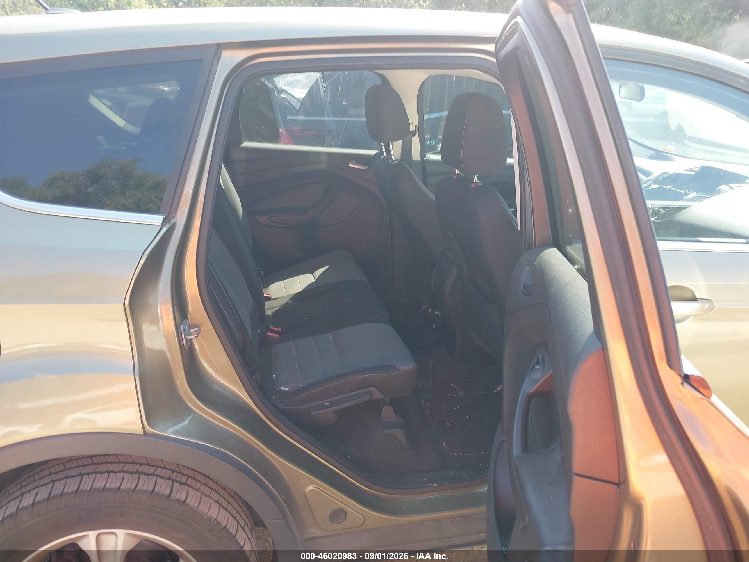 2014 Ford Escape Se Green vin: 1FMCU0GX5EUA44513