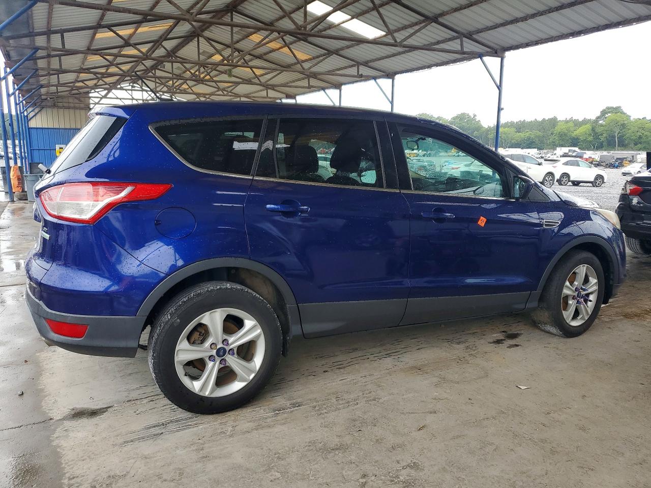2014 Ford Escape Se Blue vin: 1FMCU0GX5EUA66172
