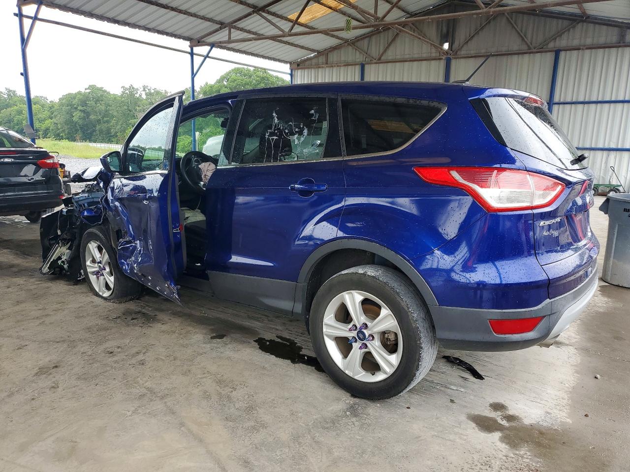 2014 Ford Escape Se Blue vin: 1FMCU0GX5EUA66172