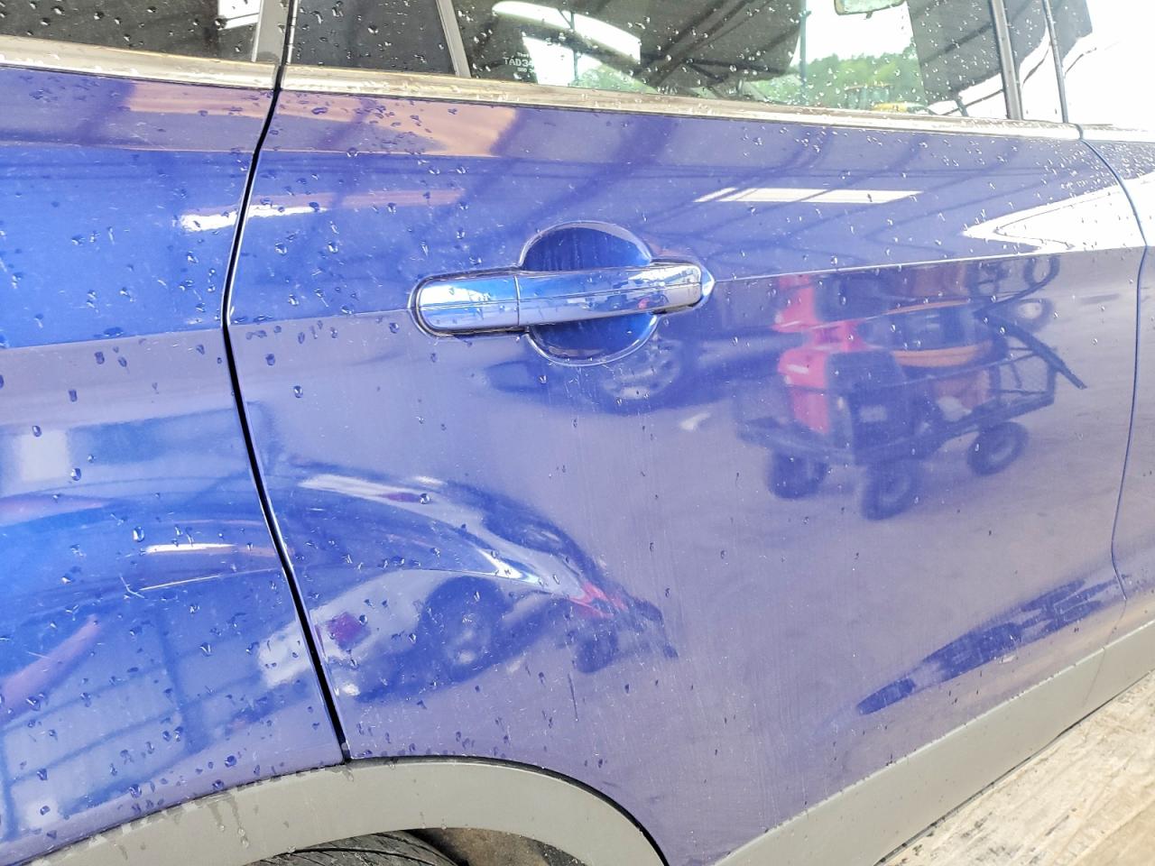 2014 Ford Escape Se Blue vin: 1FMCU0GX5EUA66172