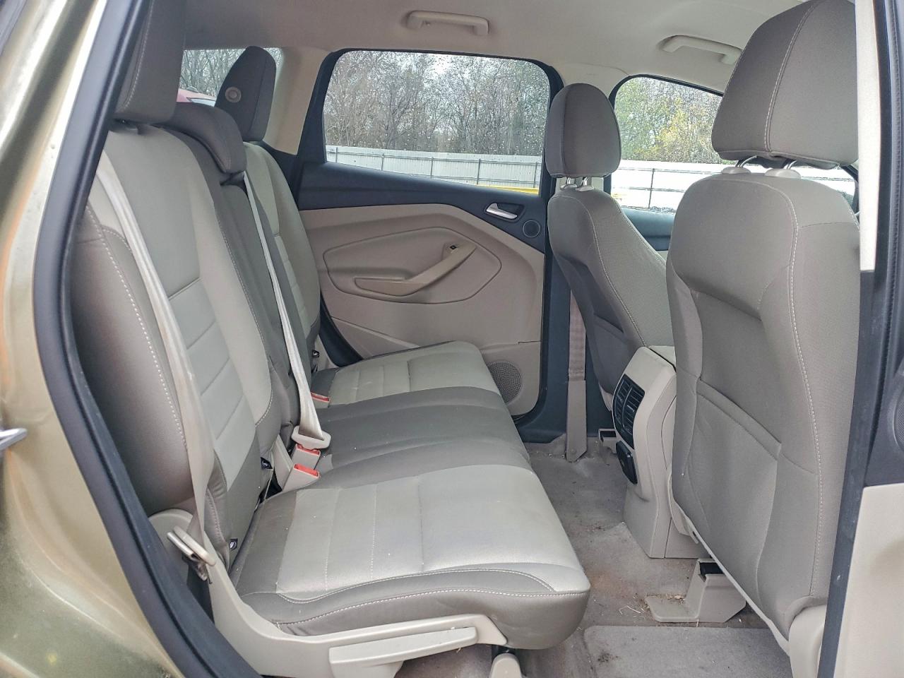 2014 Ford Escape Se Green vin: 1FMCU0GX5EUA77107