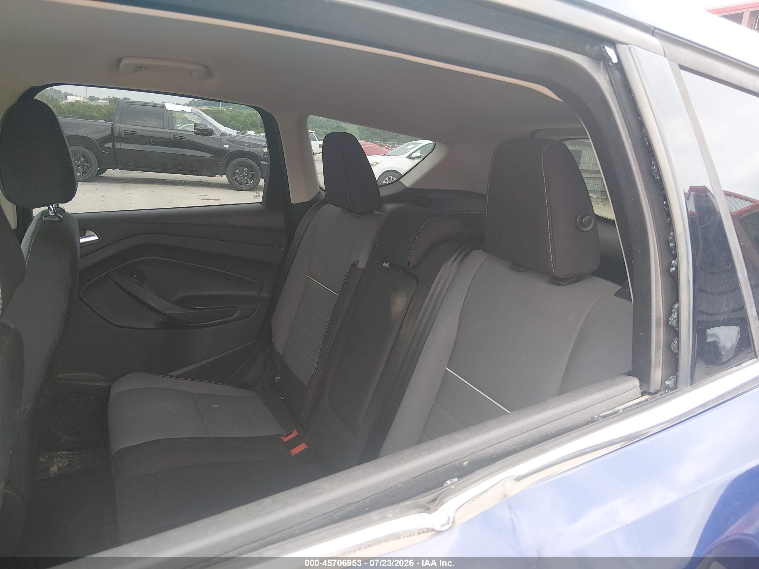 2014 Ford Escape Se Blue vin: 1FMCU0GX5EUA78970