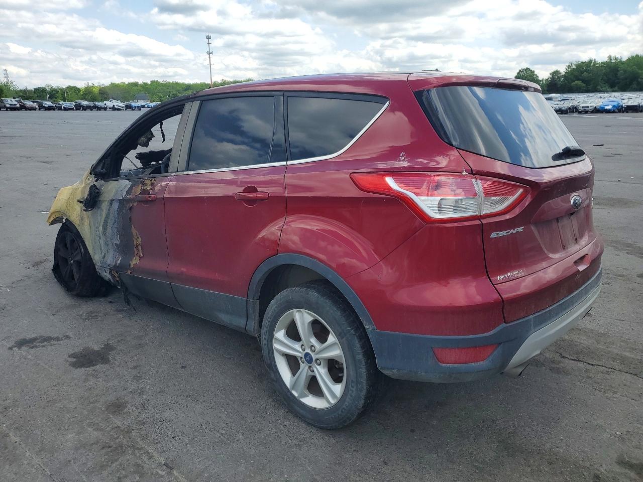 2014 Ford Escape Se Red vin: 1FMCU0GX5EUA81187