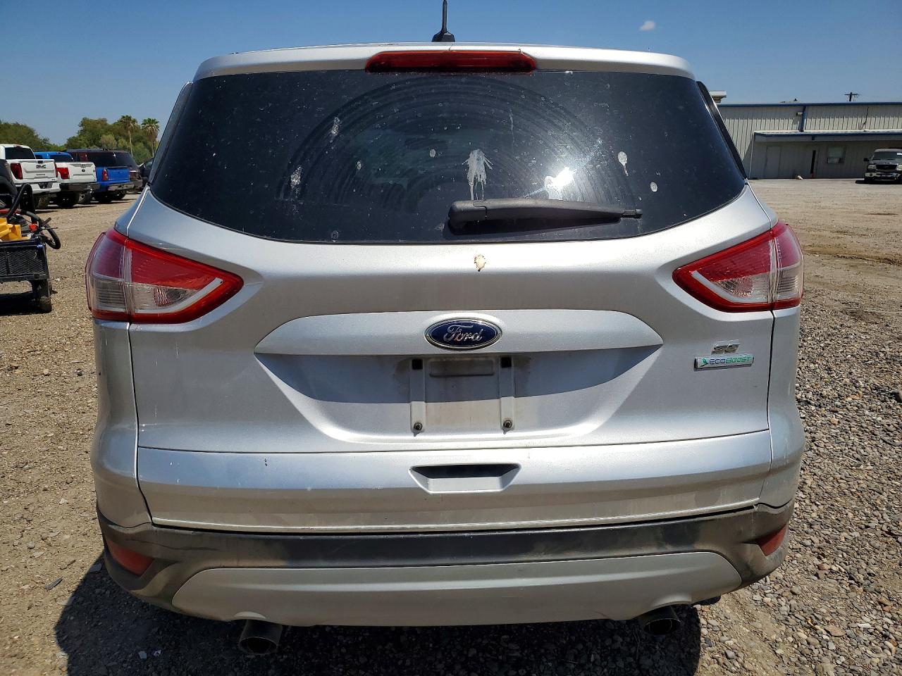 2014 Ford Escape Se Silver vin: 1FMCU0GX5EUA94408