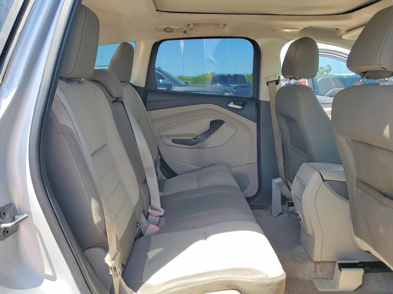 2014 Ford Escape Se Silver vin: 1FMCU0GX5EUA94408