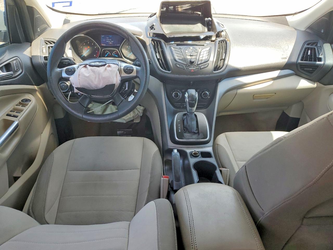 2014 Ford Escape Se Silver vin: 1FMCU0GX5EUA94408