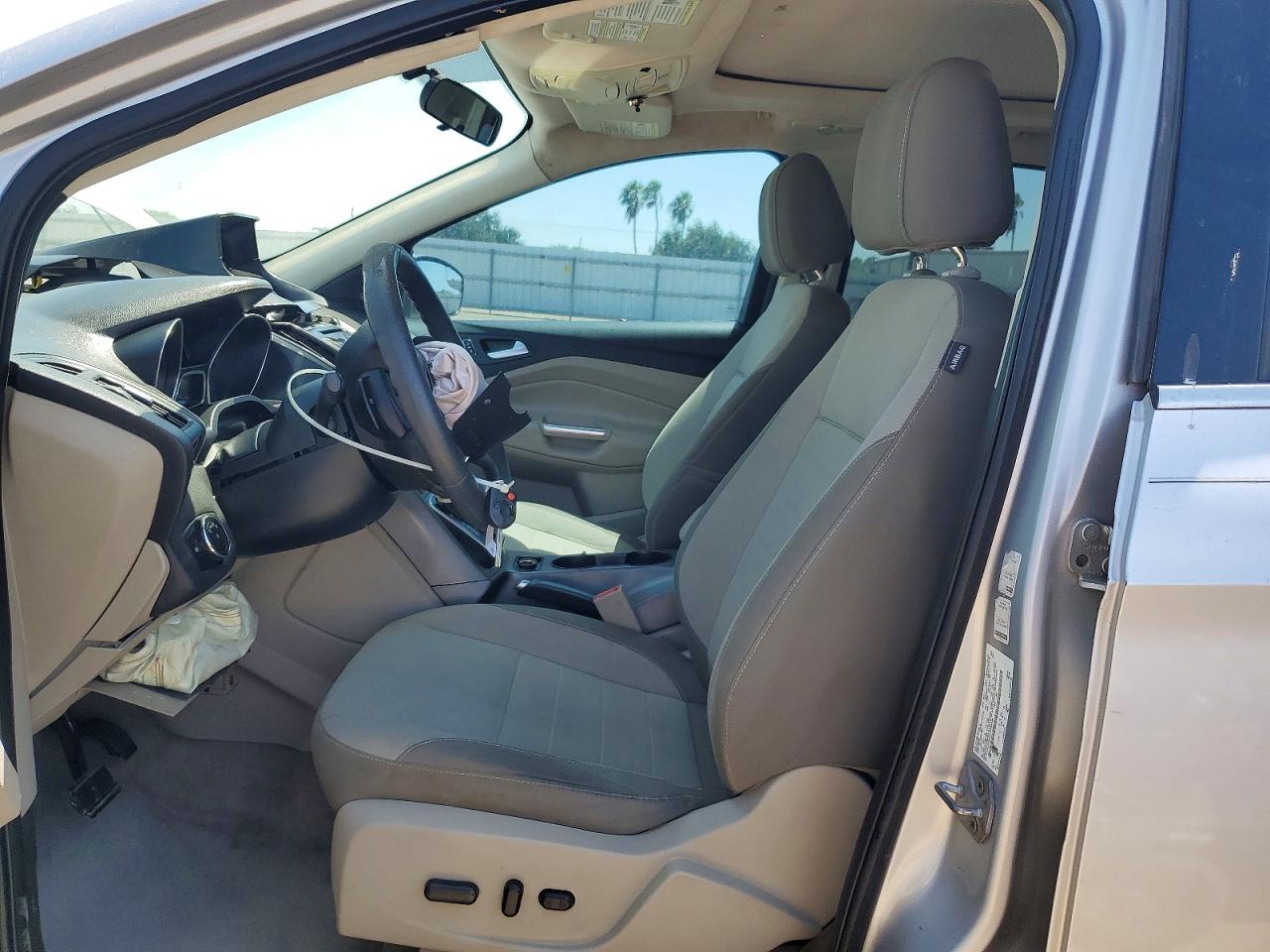2014 Ford Escape Se Silver vin: 1FMCU0GX5EUA94408
