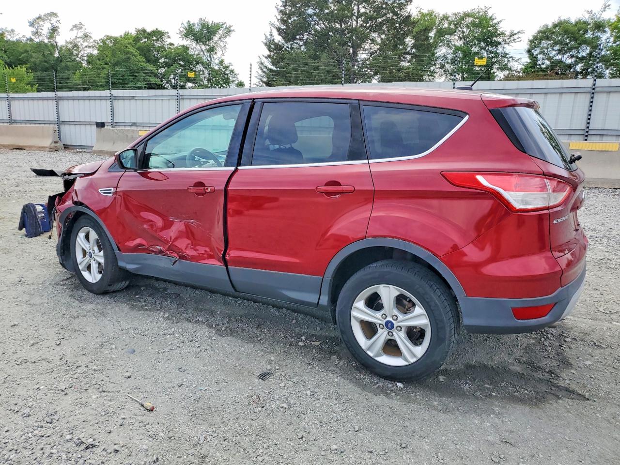 2014 Ford Escape Se Red vin: 1FMCU0GX5EUB04998