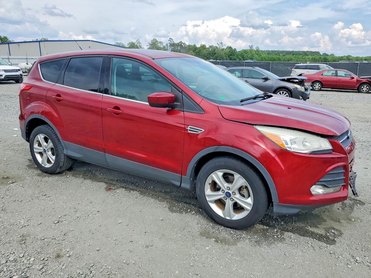 2014 Ford Escape Se Red vin: 1FMCU0GX5EUB04998
