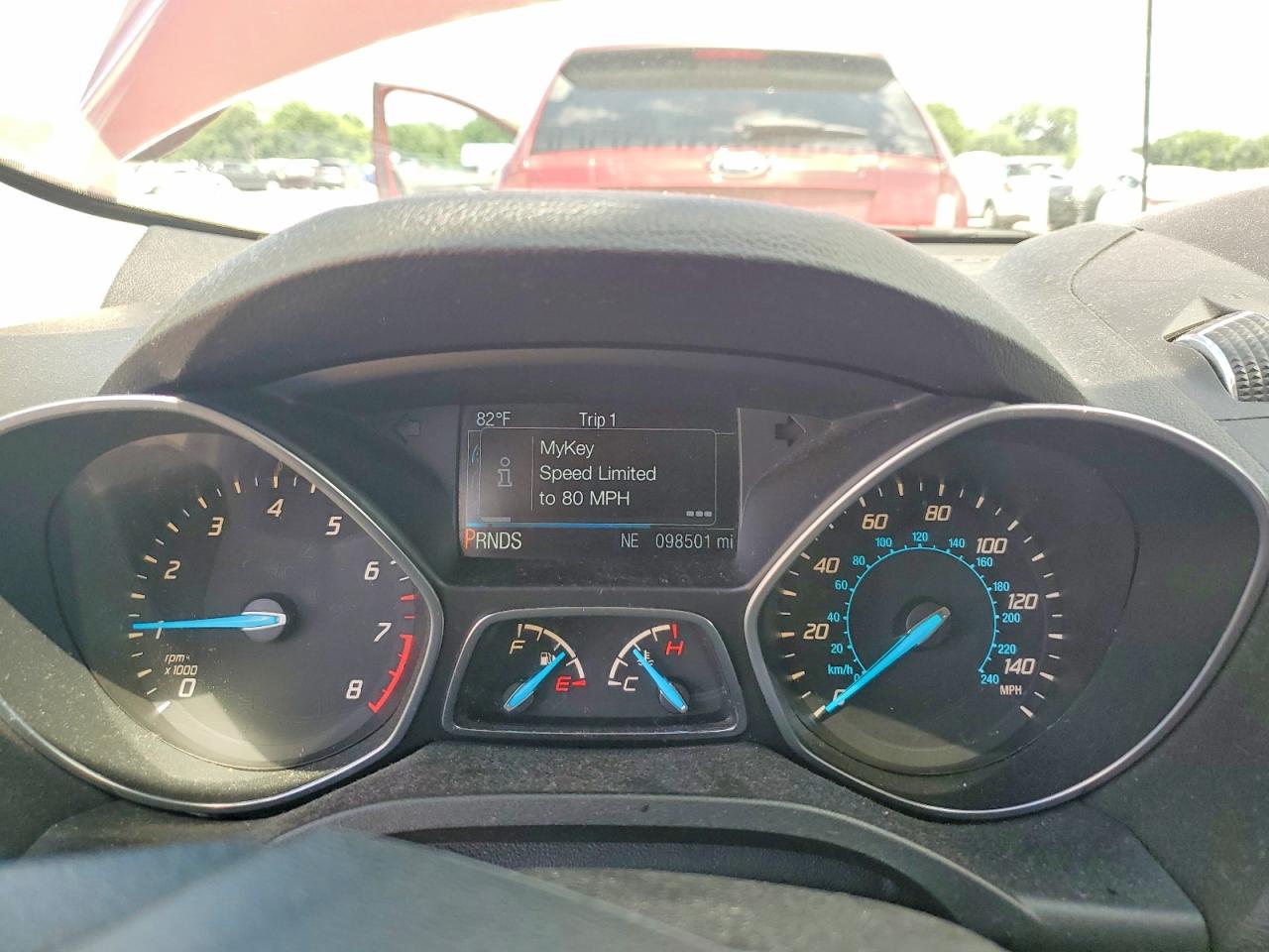 2014 Ford Escape Se Красный vin: 1FMCU0GX5EUB28475