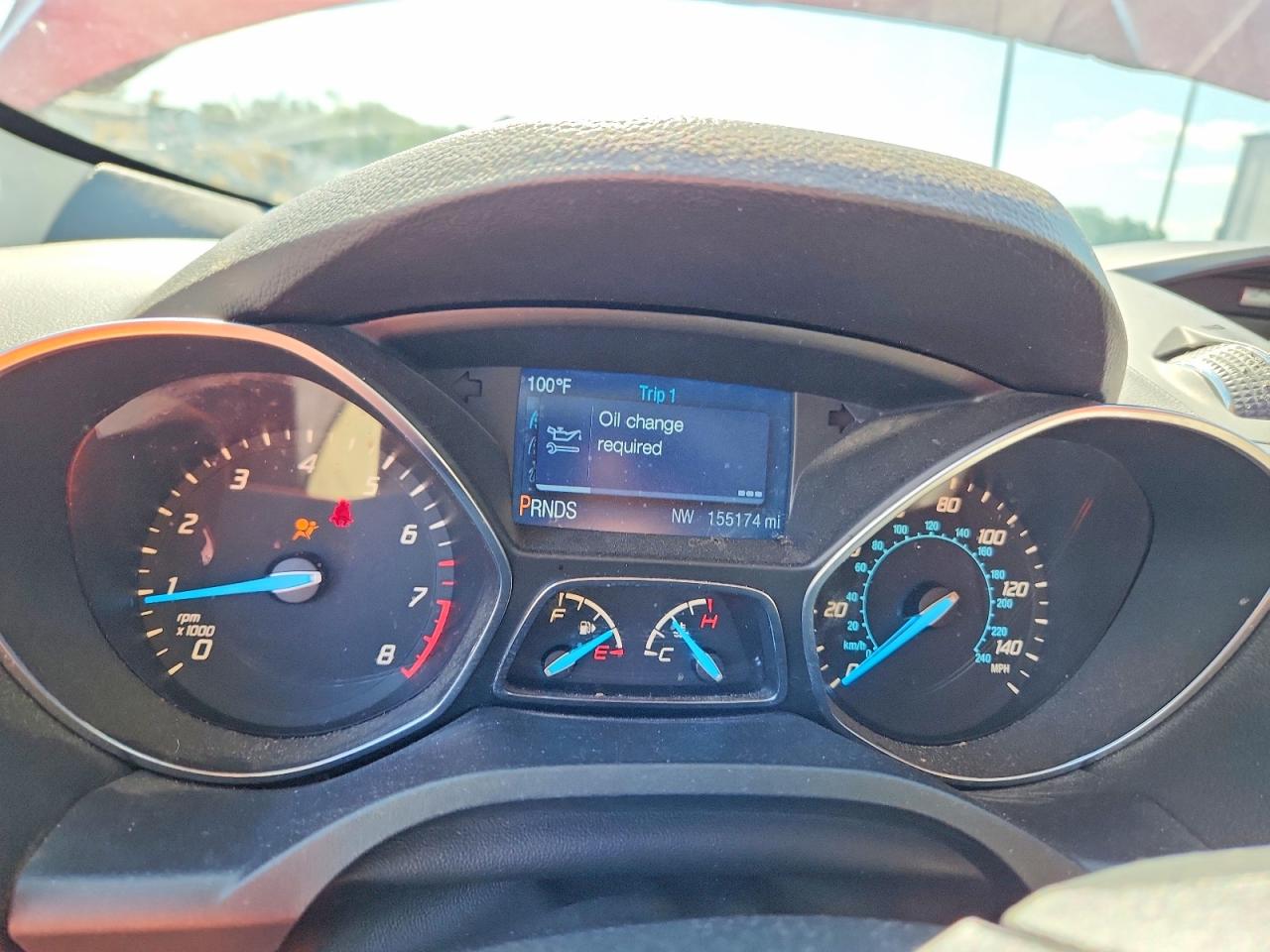 2014 Ford Escape Se Red vin: 1FMCU0GX5EUB92709